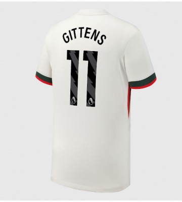 Chelsea Jamie Gittens #11 Udebanetrøje 2025-26 Kortærmet